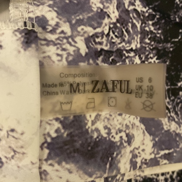 Zaful Marble Bikini - Picture 3 of 4